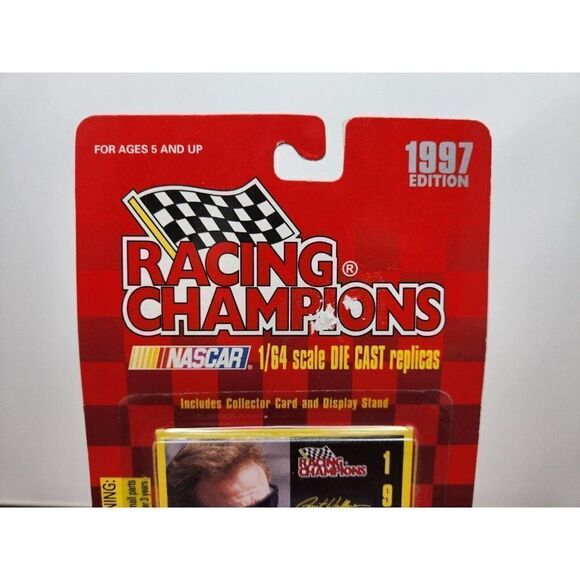Vintage 1997 Racing Champions 1:64 #2 Rusty Wallace Diecast NASCAR Stand Card - Picture 2 of 9
